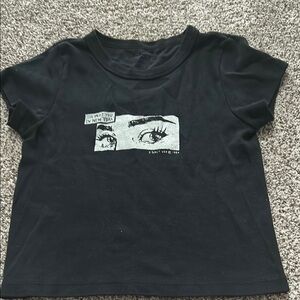 Black Graphic T-Shirt